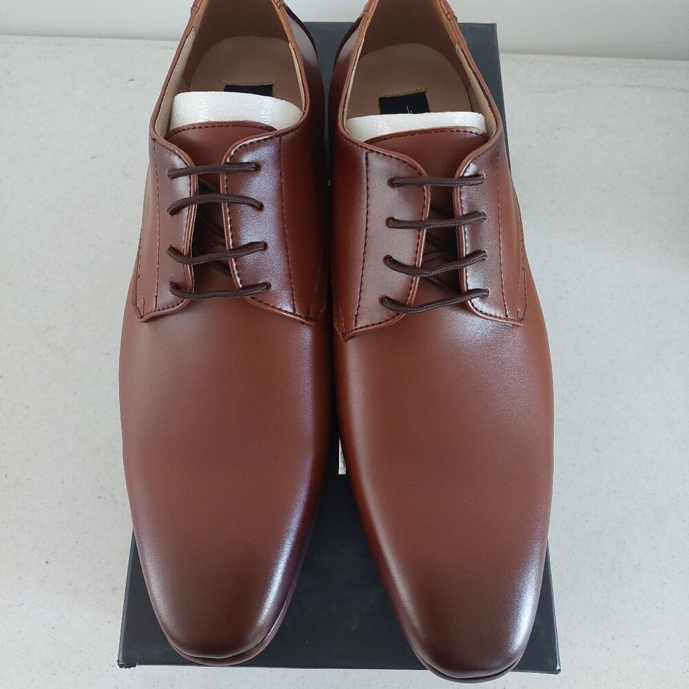 New In Box ~ Frederico Leone Tuxedo Shoes Tan Men's 11.5